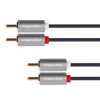 Kabel 2RCA-2RCA 1m Kruger&Matz Basic