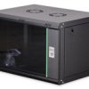 Szafa Sieciowa Wisząca Dynamic 19 7U Rack 600X450, Drzwi Szyba, Czarny,...
