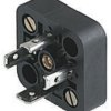Valve panel plug, DIN shape A, 3 pole + PE, 300 V, 0.08-1.5 mm², 932598500