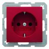 B.Kwadrat/S.1/B.3/B.7 Gniazdo SCHUKO czerwony, połysk 41438912