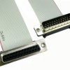 Kabel szeregowy, długość 500mm, złącze A: 25-stykowe D-sub, złącze B: 25-stykowe D-sub
