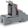 Moduł przekaźnika 115V ac WAGO 4PDT 5A Szyna DIN bieguny 4