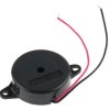 Brzęczyk piezoelektryczny średnica 30mm, sygnał ciągły 85dB RS PRO