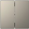 MERTEN D-LIFE Klawisz podwójny nikiel MTN3400-6050 SCHNEIDER ELECTRIC