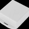 1551WTFLGY Waterproof miniature case, 60 x 60 x 22 mm, grey