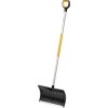 Fiskars 1057189 Snow Pusher: Telescopic Handle Durable Blade