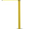 Bariera ochronna długość taśmy 2.3m Bariera chowana szerokość bariery 64mm Ø 63.5mm wysokość bariery 955mm Czarny, żółty