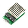 Matryca LED 8x8 + sterownik MAX7219 - mała 32x32mm
