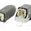 Złącze Hdc Męskie + Żeńskie Gwconnect Pin 5 10A 400V 4+Pe 93603-0030