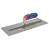 R.S.T. RTR11SSD Plasterers Finishing Trowel S/Steel Soft Touch Handle 11x4.1/2in