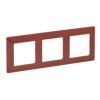 VALENA LIFE Ramka 3 potrójna ceglasty 754073 LEGRAND