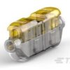 Złącze splatane 2213600-7 Połączenie przewodów minimalny rozmiar 12 AWG TE Connectivity Izolowane Żółty długość 48mm