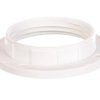 Pierścień do oprawki E27 biały PL-693/0