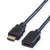 VALUE Kabel HDMI High Speed met Ethernet M-F, 2 m
