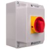 Rozłącznik izolacyjny 3P 80A z pokrętłem żółto-czerwonym RSI-3080\OB4ZC