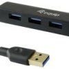 Equip 128953 USB-Hub 4 porty USB-A USB 3.0 5 GBit/s czarny Equip Life 4-Port USB 3.0 Hub - Hub - 4 x SuperSpeed USB 3.0