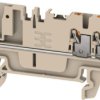 Terminal block, push-in connection, 1.5 mm², 3 pole, 17.5 A, 6 kV, dark beige, 2675710000