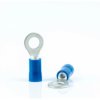 Insulated ring cable lug, 1.5-2.5 mm², AWG 16 to 14, 3.7 mm, blue, BYB-4-07F5007