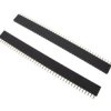 40 Goldpin Header Female Single Straight 2.54mm