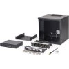 10 inch network kit, 19", 6 U, (H x W x D) 325 x 315 x 300 mm, IP20, black, DN-49101-SET