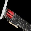 PCEM2-ND PCIe x8 > 2x M.2 NVMe