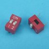 DIP SWITCH 2-PIN RED