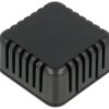 Obudowa; uniwersalna; HM1551V1BK; ABS; 40mm; 40mm; 20mm; IP30; czarny; zatrzaskowa; otwory wentylacyjne; Hammond; RoHS; UL94-HB