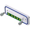 D-Sub socket, 5 pole, 5W5, equipped, straight, solder pin, 15-001813