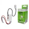 Czujnik ruchu PIR IP65 360 st. 800W zasięg 6m z zewnętrzną sondą biały CP-12