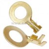 Konektor ( oczko ) mosiądz 10mm, kabel 1- 2.5mm2