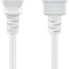 Przedłużacz do urządzeń chłodniczych, 2 m, biały - Długość kabla 2 m