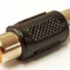 Adapter (łącznik) pojedynczy RCA (chinch) nikiel