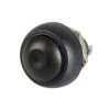 Przycisk chwilowy PBS-33B - czarny - 250V-1A - 12mm - monostabilny - okrągły