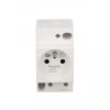 Gniazdo modułowe 2P+Z 16A 250V na szynę iPC A9A15306