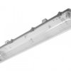 Oprawa hermetyczna G-TECH 218 pod 2 świetlówki LED T8 G13 600mm, IP65 ABS/PS szary GT-HER2X18-00