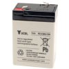 Yuasa Yuvolt Yucel Y4-6 Valve Regulated Lead Acid SLA Battery 6V 4.0Ah