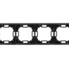 Simon Basic Ramka 4-Krotna Neos Ip20 Czarny Mat Bmrc4/49