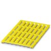 Tabliczka do etykietowania Phoenix Contact UC-WMCO 4,9 (21X5) YE 0827748, montaż: nasuwanie, etykiety na arkuszu: 24, 5