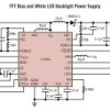 Quad DC/DC Converter for Triple Output TFT Supply Plus LED Driver