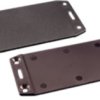 Flange plate, ABS, (L x W x H) 219.99 x 106.63 x 3 mm, gray, for series 1591E, 1591FEGY