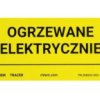 Naklejka ostrzegawcza Raychem LAB-ETL-PL - Ogrzewanie Elektryczne - j. polski