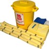 Zestaw usuwania zanieczyszczeń, zastosowanie: Substancja chemiczna, 500 mm x 580 mm x 750 mm