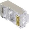 TRU COMPONENTS TC-2525009, RJ45, CAT 3, piny:8, 100 szt.