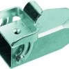 Grommet housing, size 3A, zinc die casting, M20, straight, longitudinal bow locking, IP44/IP65/IP67, 19620031750