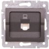 LOGI Gniazdo komputerowe pojedyncze (RJ45Cat 5e Jack) Grafit 25285