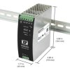 Zasilacz szyny DIN U wy 48V dc I wy 5A U we 85 → 264V ac XP Power 240W impulsowy