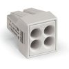 Złącze skrzynki przyłączowej 4-żyłowe WAGO rozmiar żyły 18 → 14 AWG Wciskane