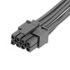 Kabel przewód-płytka, Micro-Fit 3.0, 300 V AC/DC, 8,5 A, raster: 3mm, 150mm, Cyna, Czarny