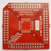 TQFP100 adaptor PCB module for PIC33/ PIC24/ PIC32 - ETT