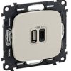 Legrand Gniazdo USB Valena Life Allure beżowy 754966